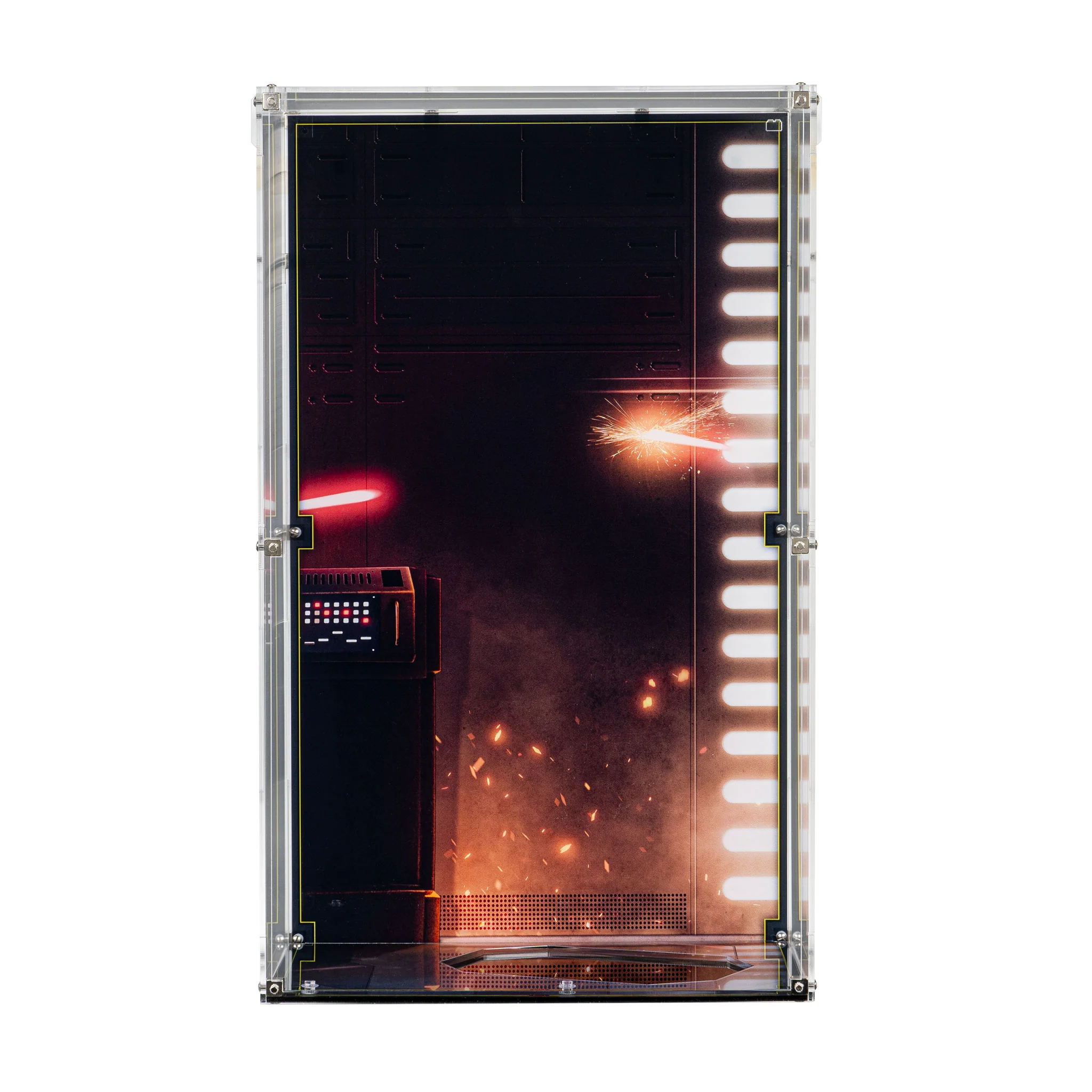 Wall Mounted Display Case for LEGO® Star Wars: K-2SO (75434) - Image 4