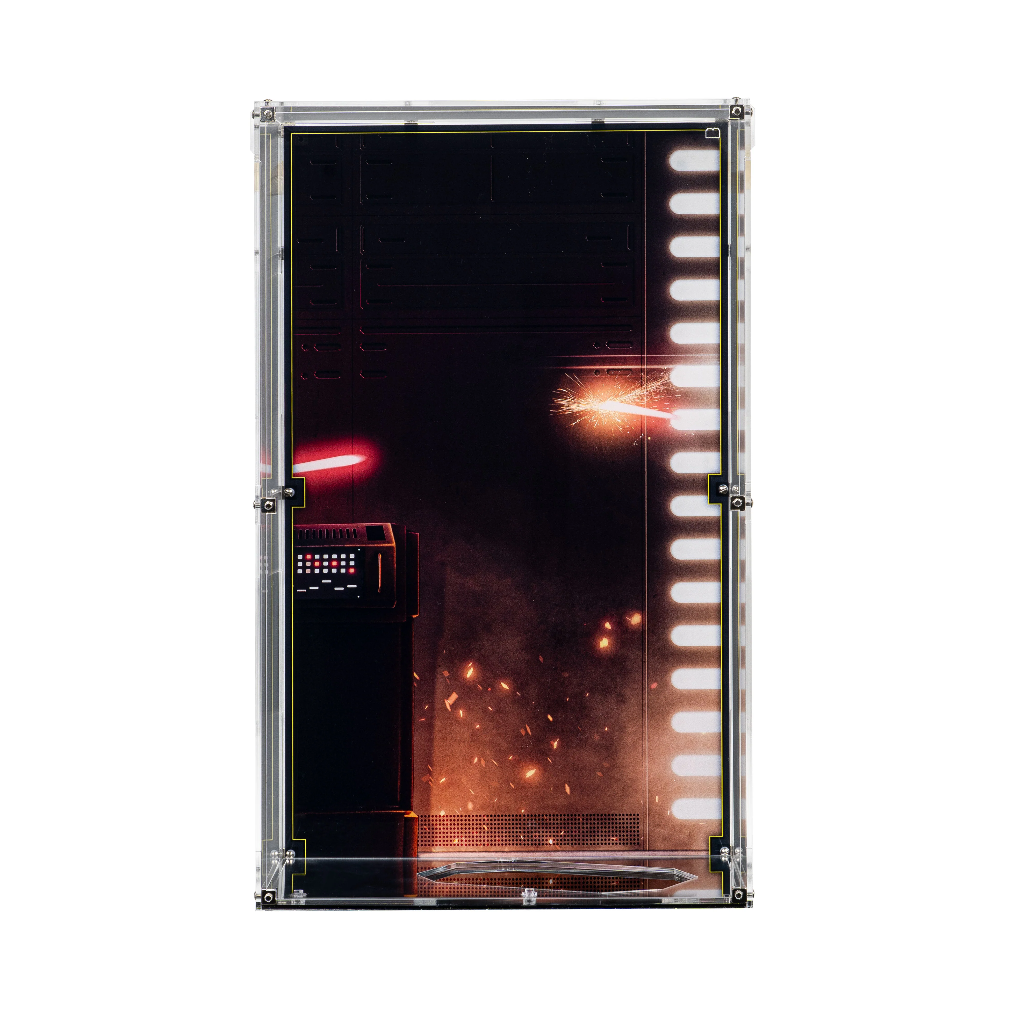 Wall Mounted Display Case for LEGO® Star Wars: K-2SO (75434) - Image 7