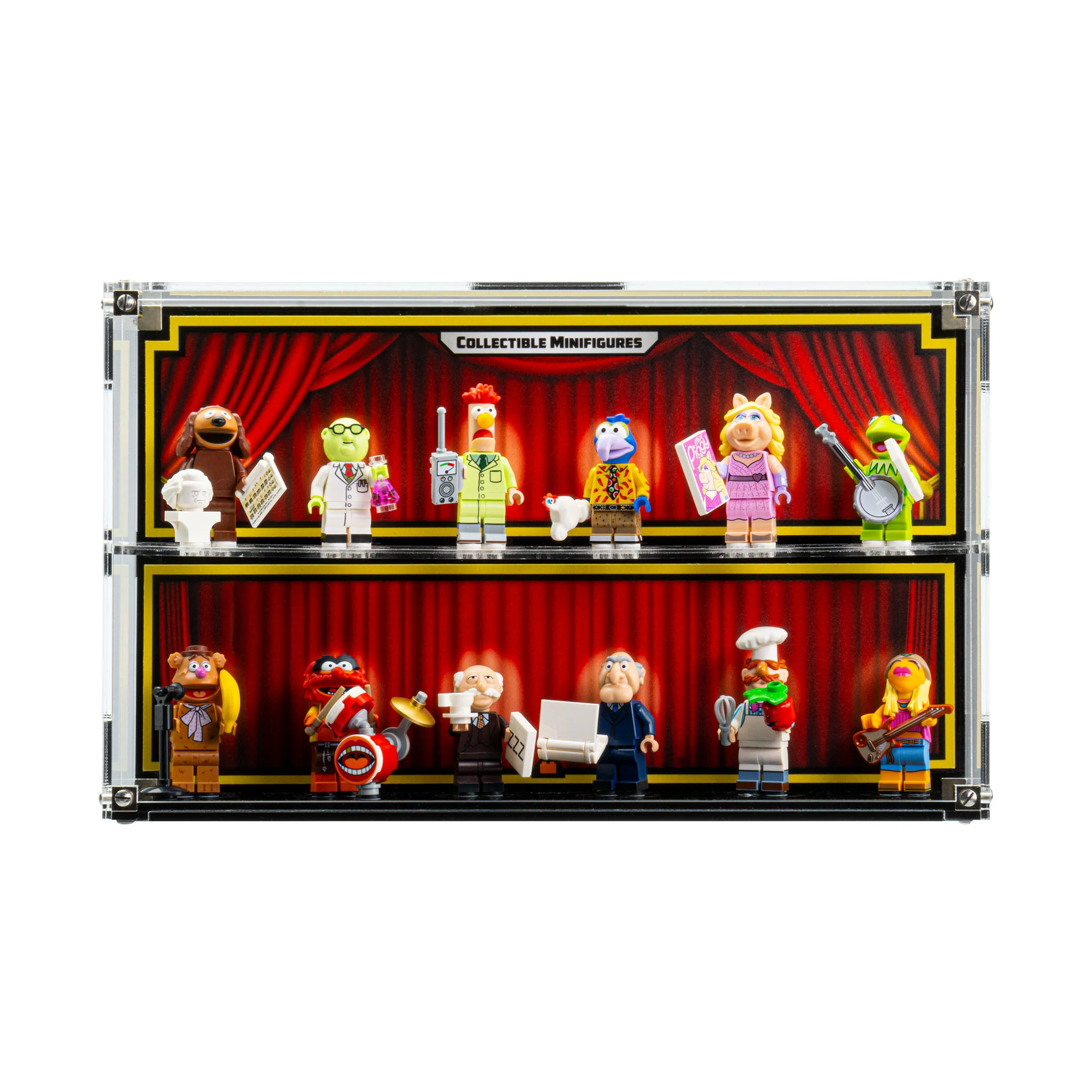 Wall Mounted Display Case for LEGO® The Muppets Collectable Minifigure Series (71033) - Image 3