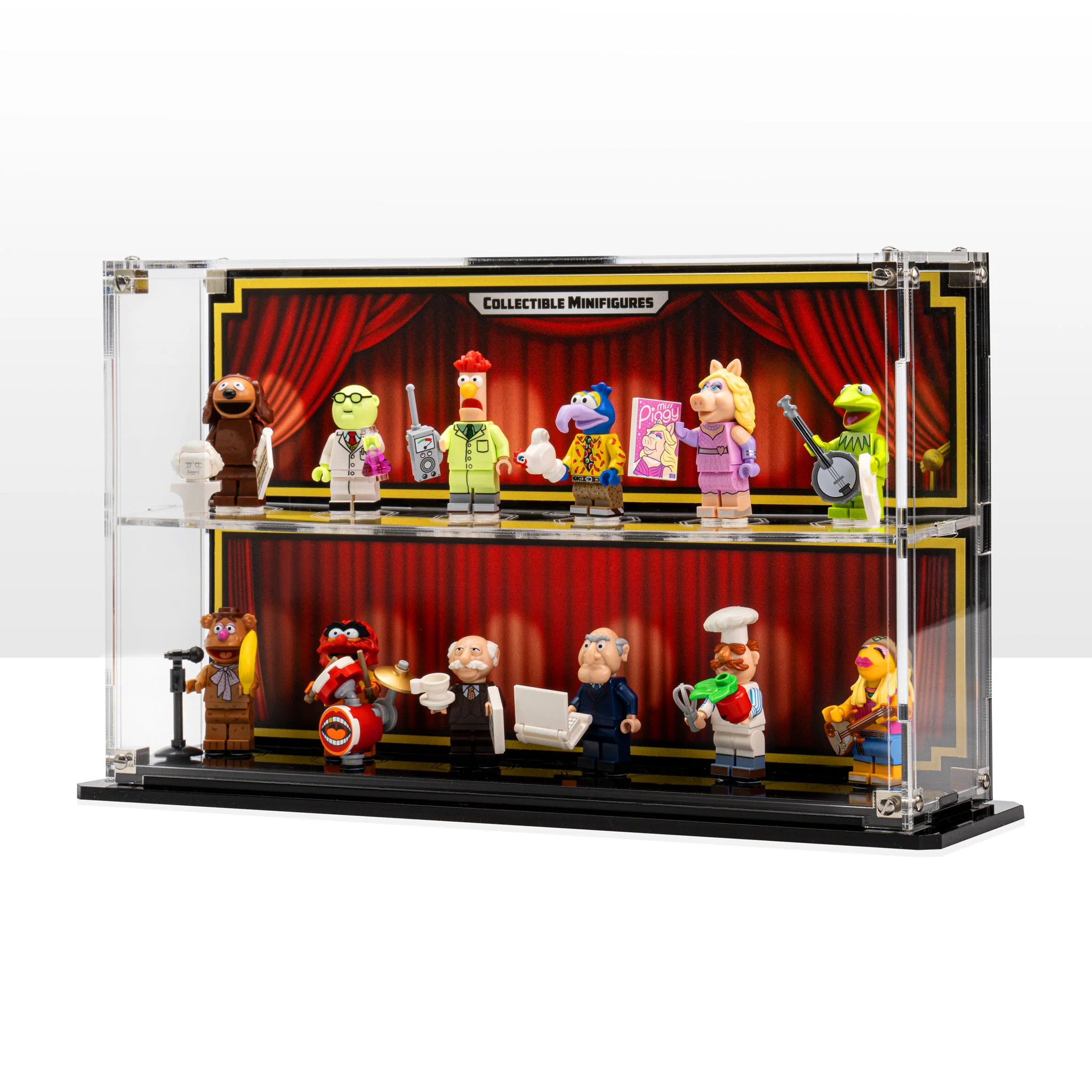 Wall Mounted Display Case for LEGO® The Muppets Collectable Minifigure Series (71033) - Image 7