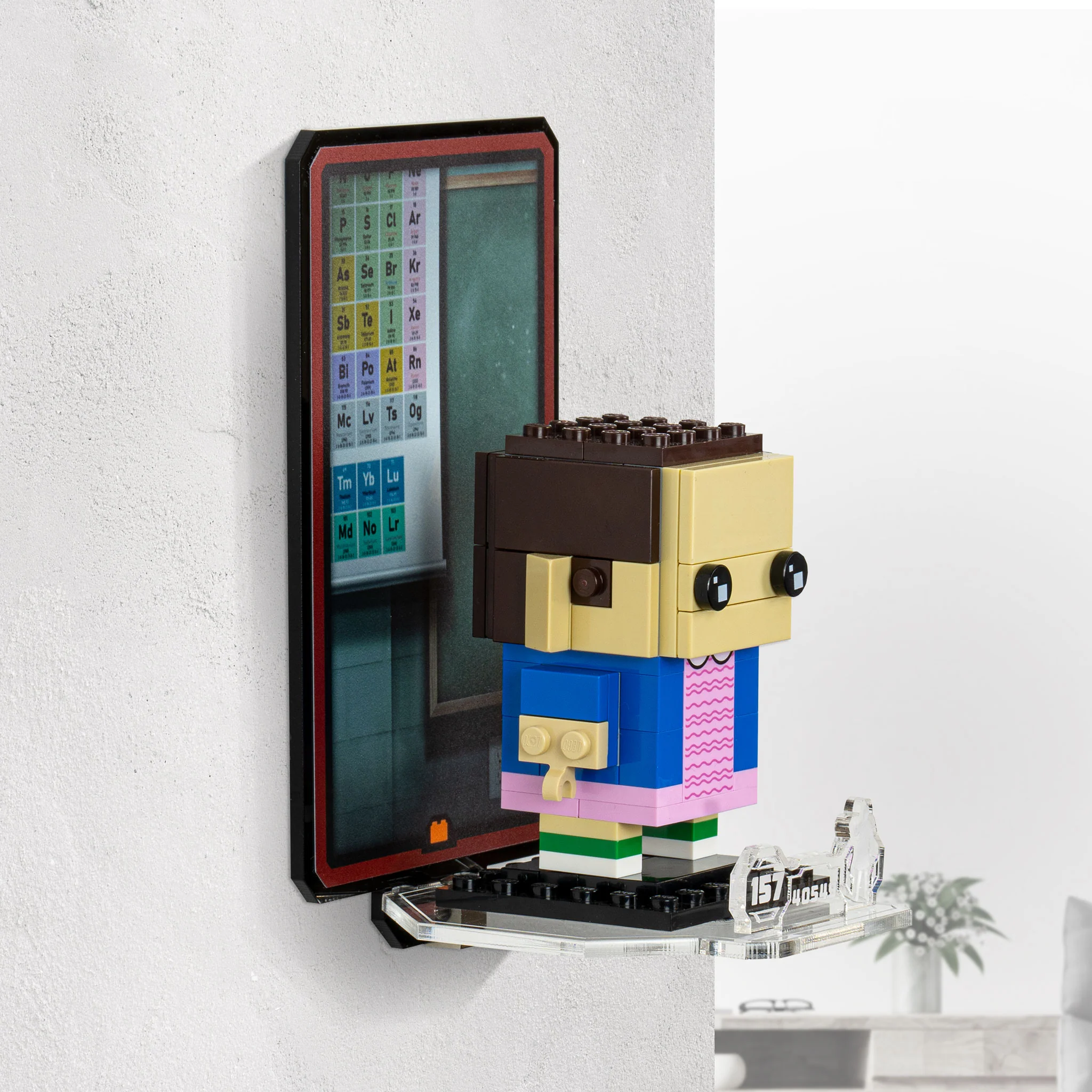 Wall Mounted Display for LEGO® Brickheadz Demogorgan & Eleven (40549) - Image 4