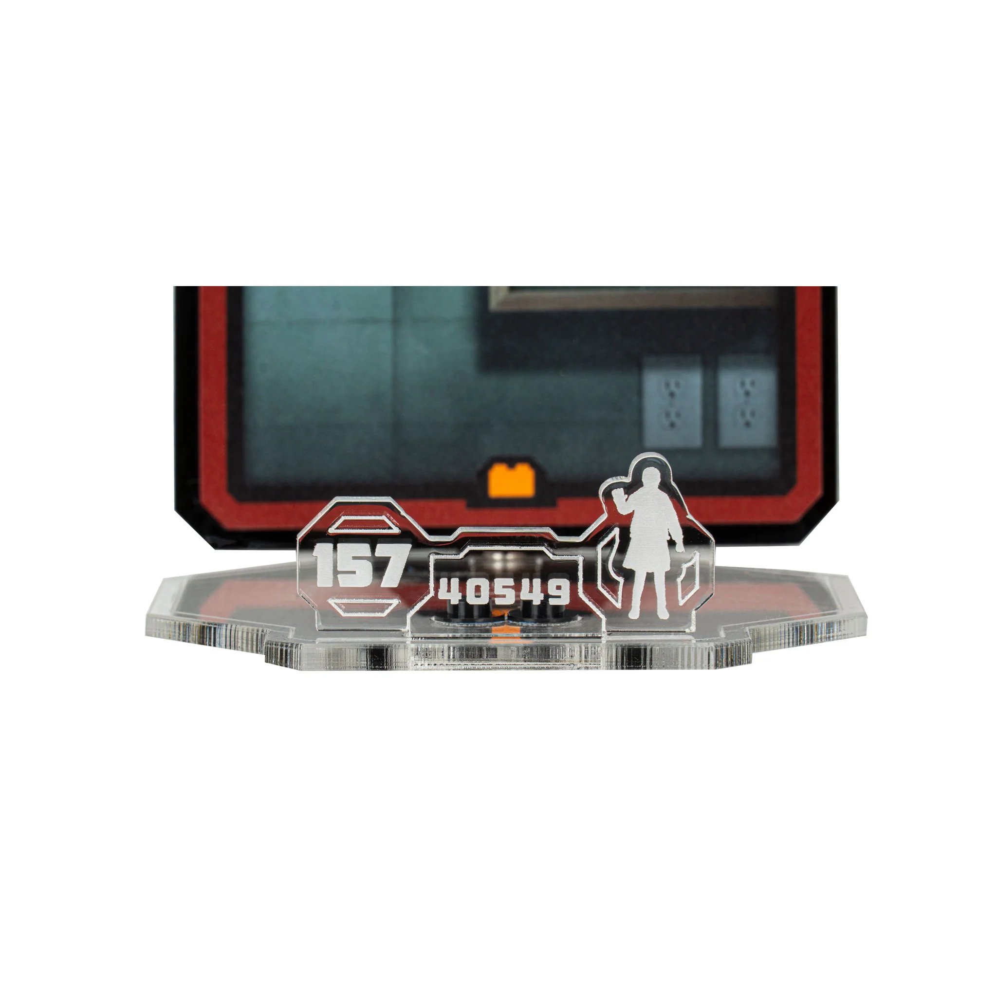 Wall Mounted Display for LEGO® Brickheadz Demogorgan & Eleven (40549) - Image 6