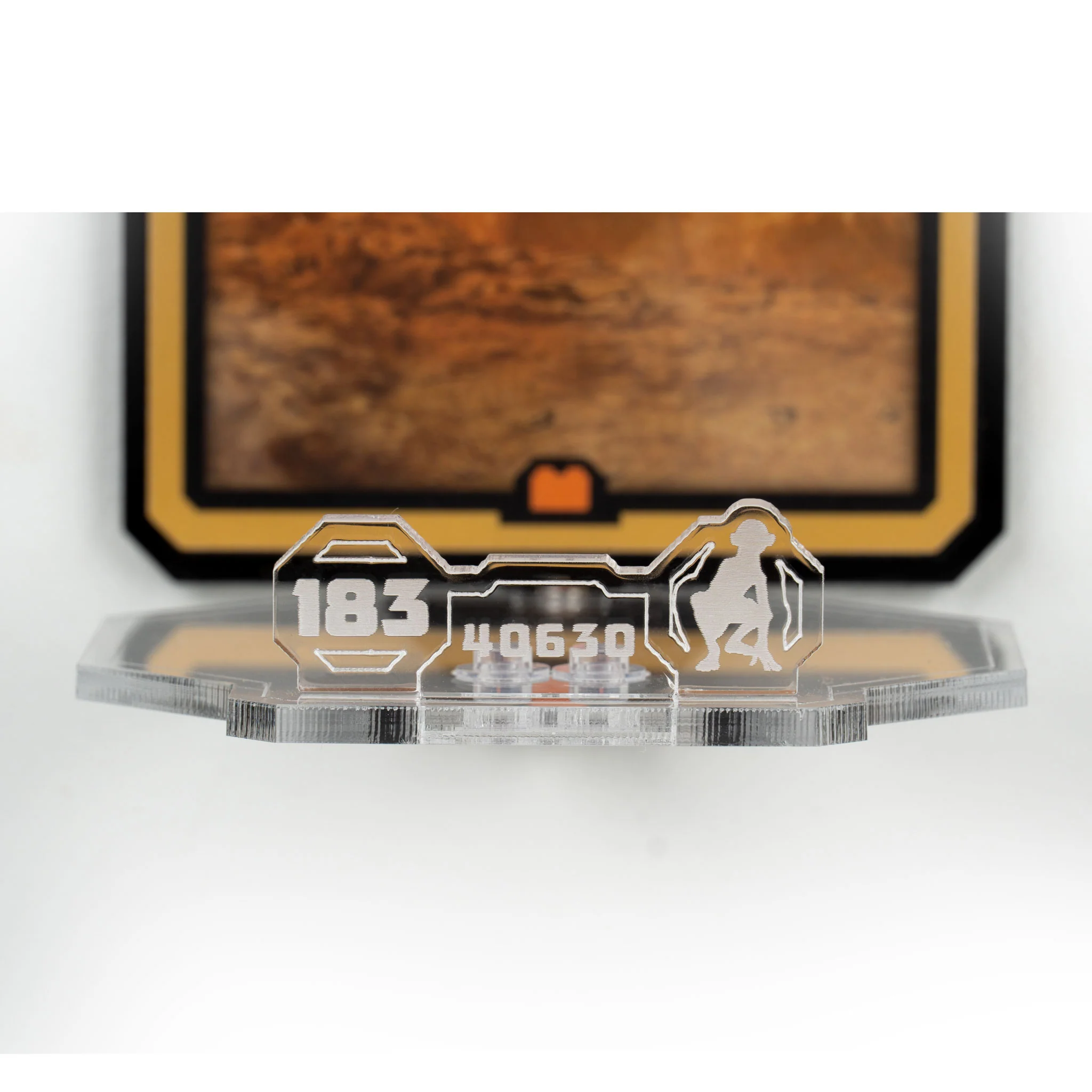 Wall mounted Display for LEGO® Brickheadz: Frodo™ & Gollum™ (40630) - Image 4