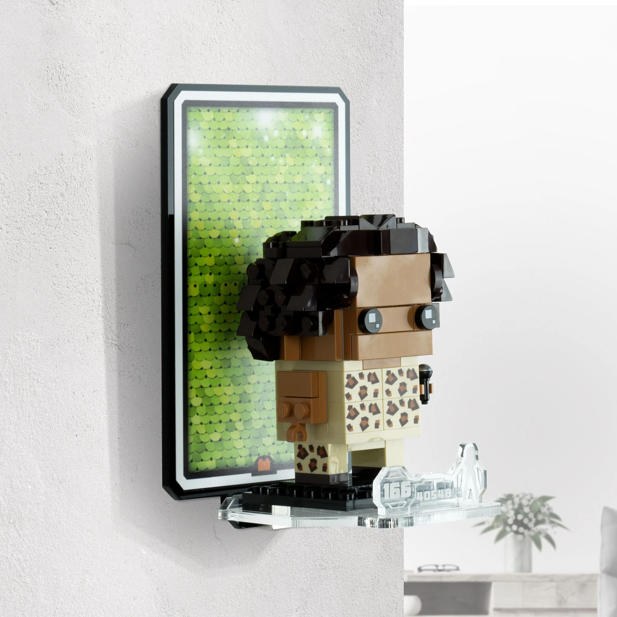 Wall Mounted Display for LEGO® Brickheadz Spice Girls Tribute (40548) - Image 10