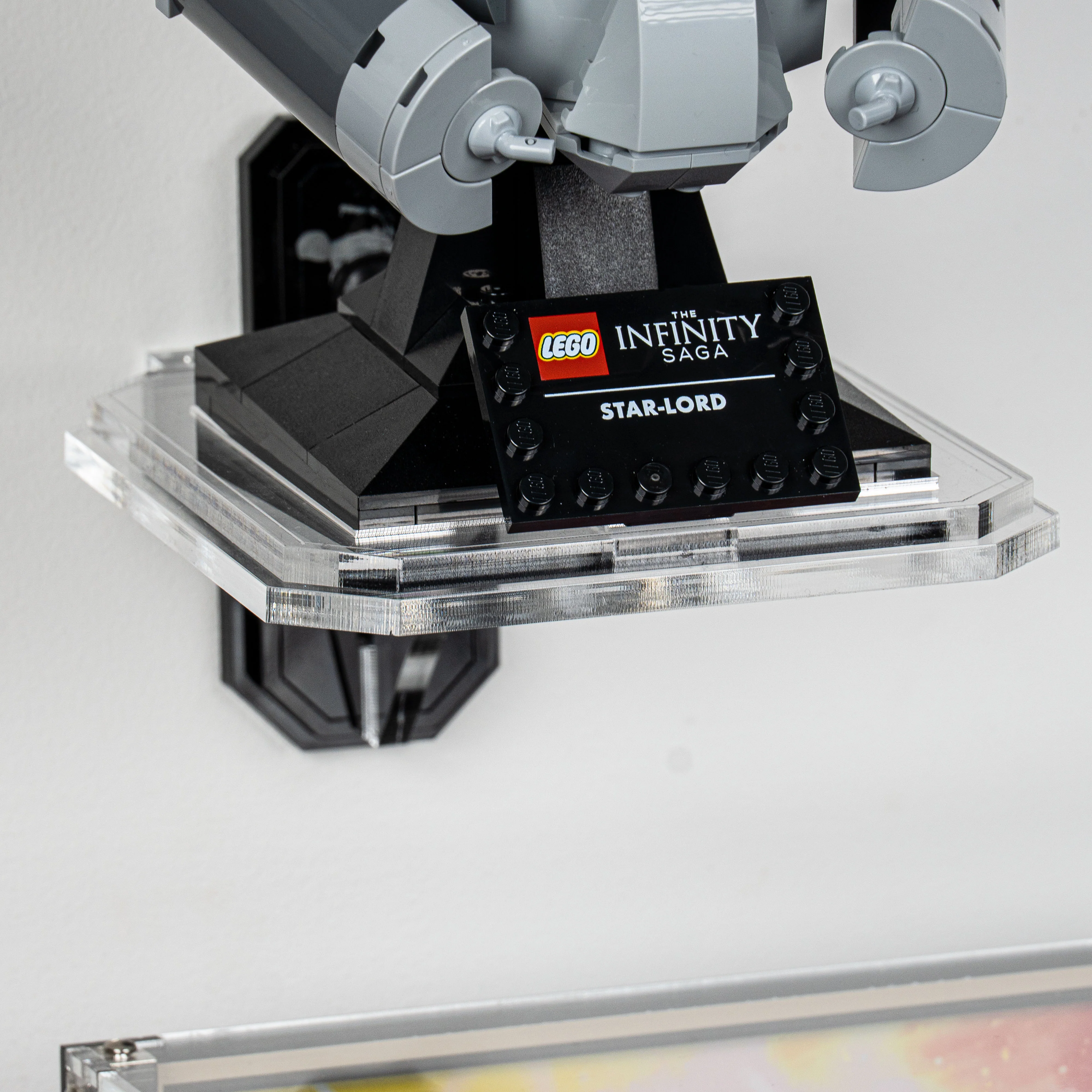 Wall Mounted Display for LEGO® Marvel Star-Lord's Helmet (76251) - Image 10