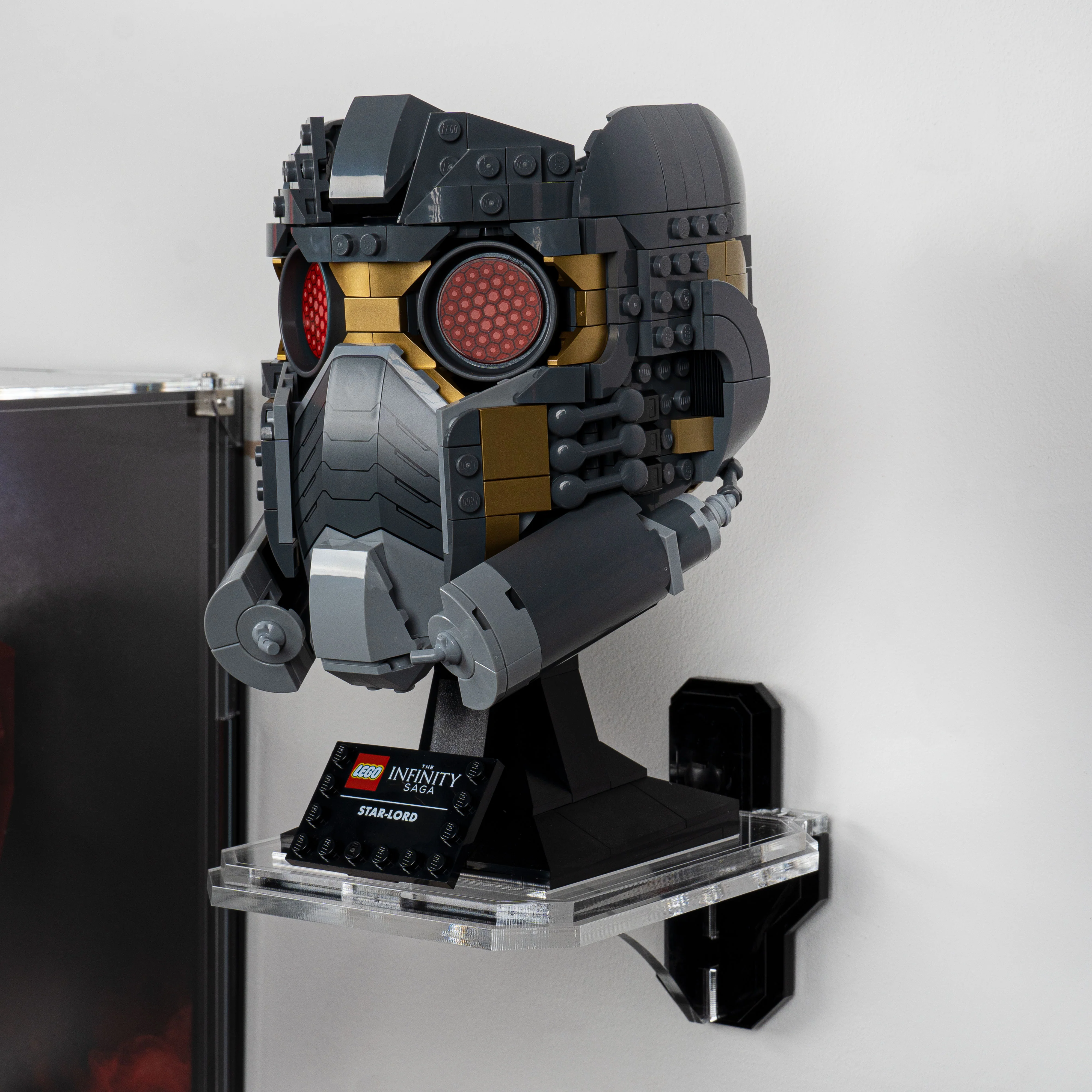 Wall Mounted Display for LEGO® Marvel Star-Lord's Helmet (76251) - Image 8