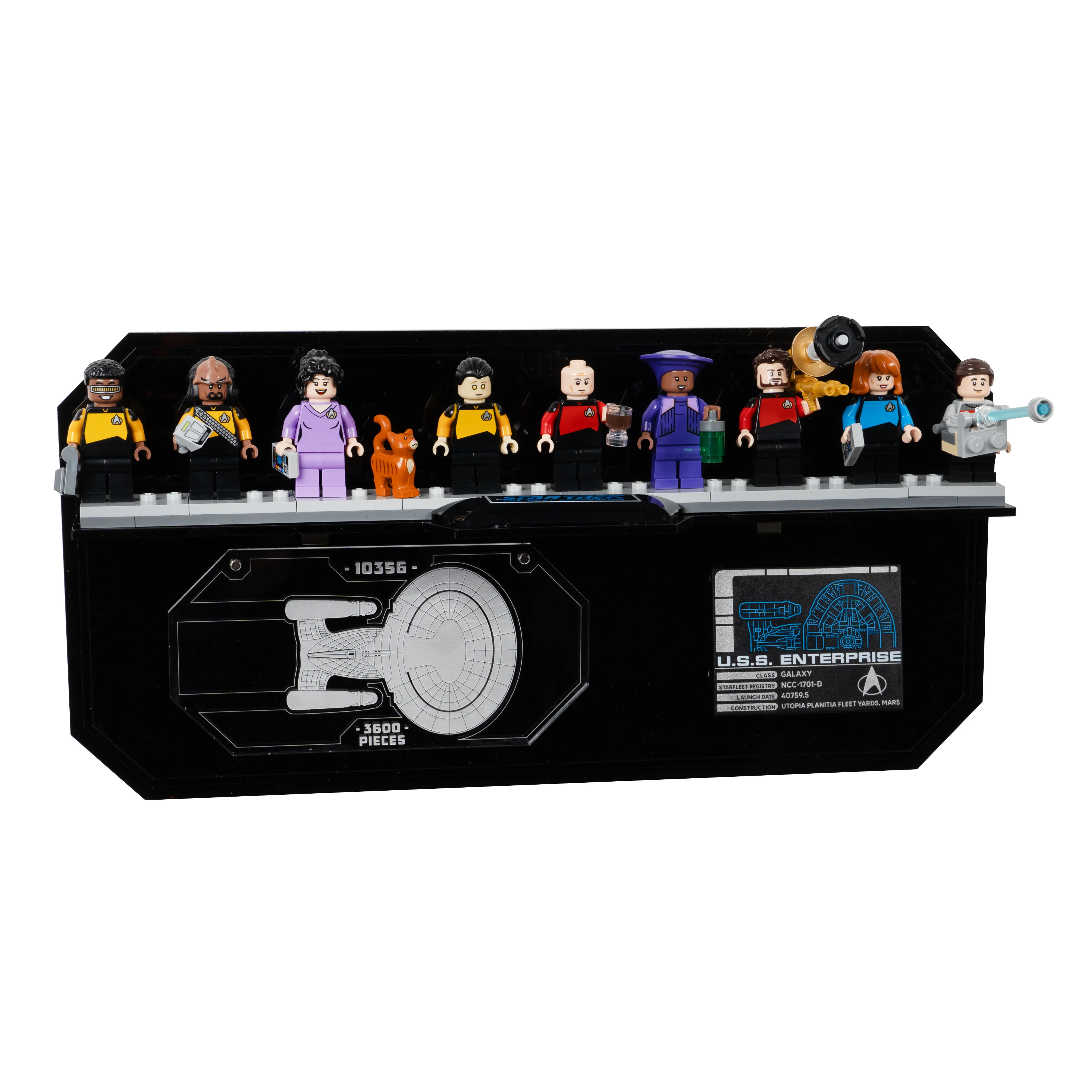 Wall Mounted Display for LEGO® Star Trek: U.S.S. Enterprise NCC-1701-D™ (10356) - Image 8