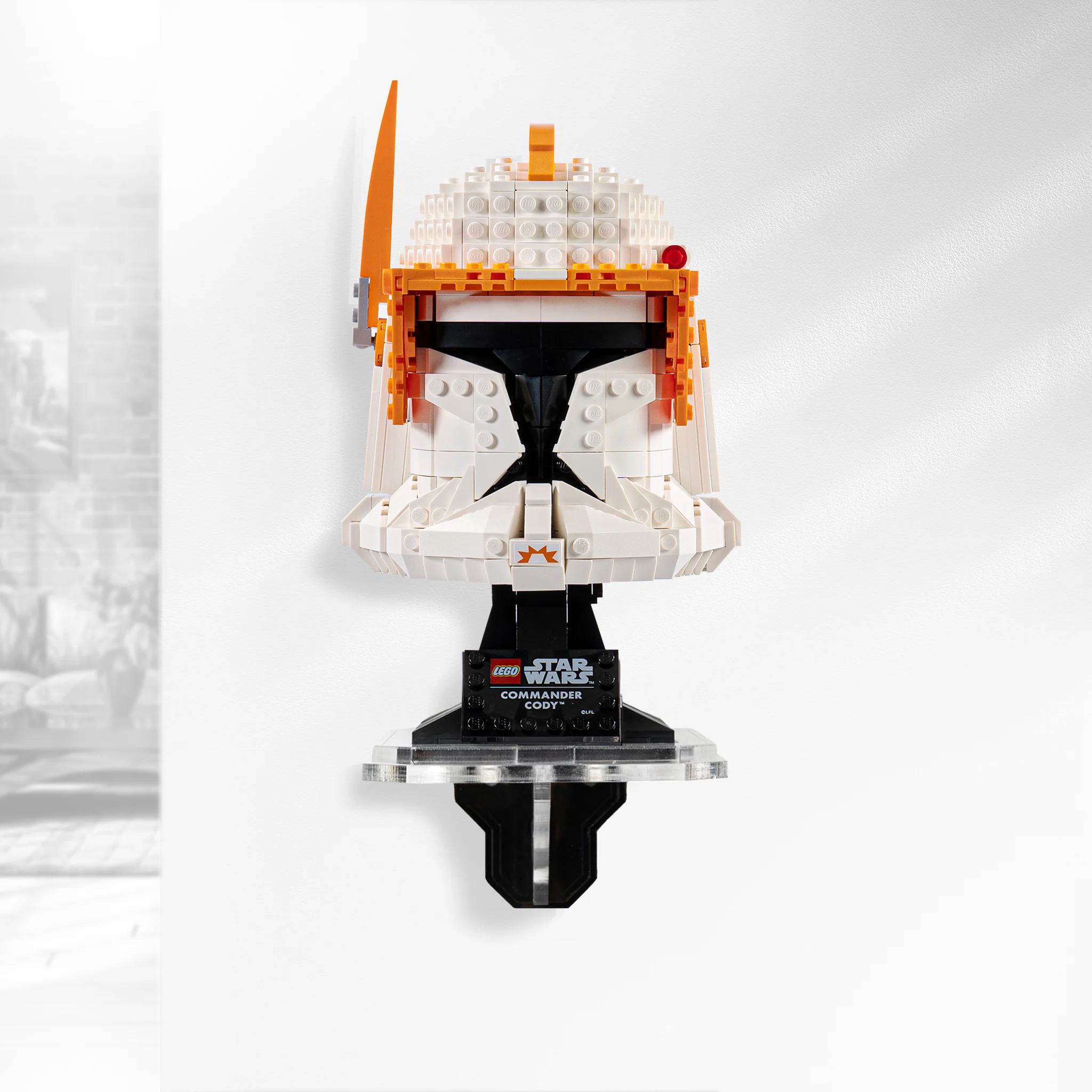Wall Mounted Display for LEGO® Star Wars Commander Cody Helmet (75350)