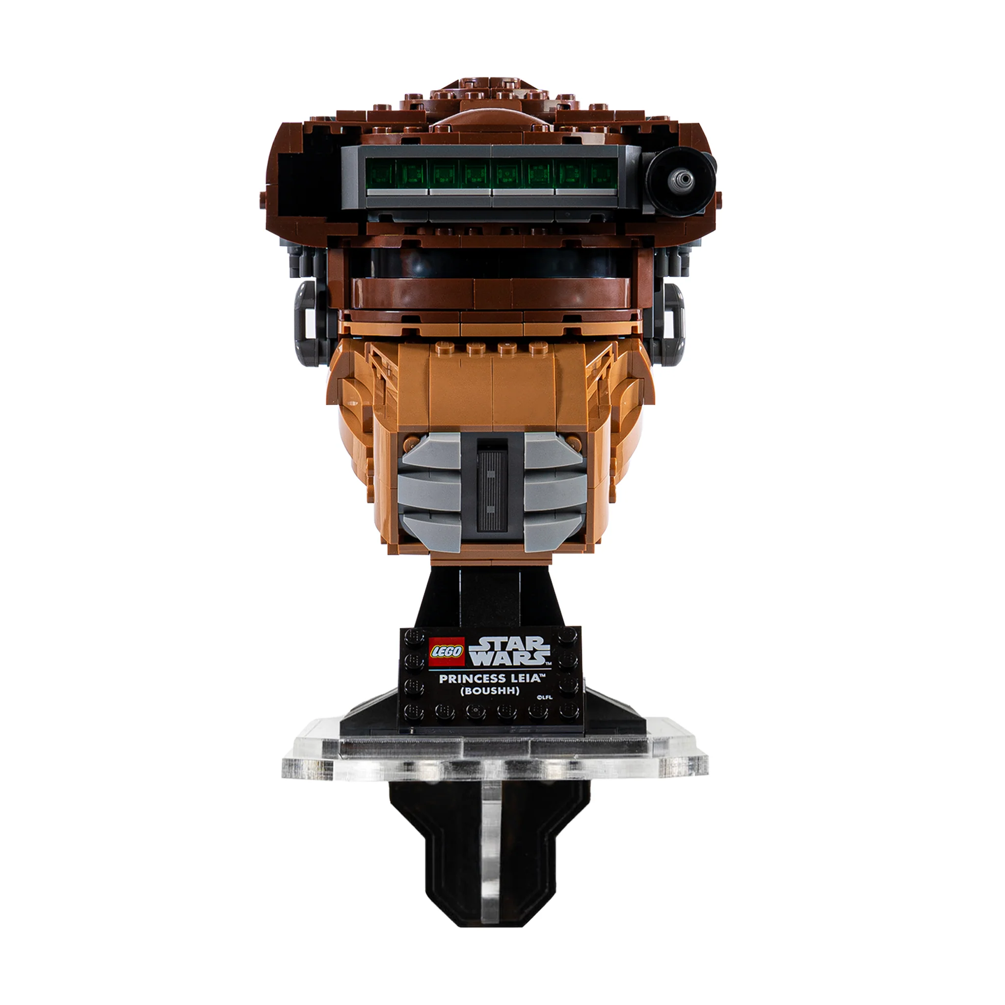Wall Mounted Display for LEGO® Star Wars Princess Leia Boushh Helmet (75351) - Image 2