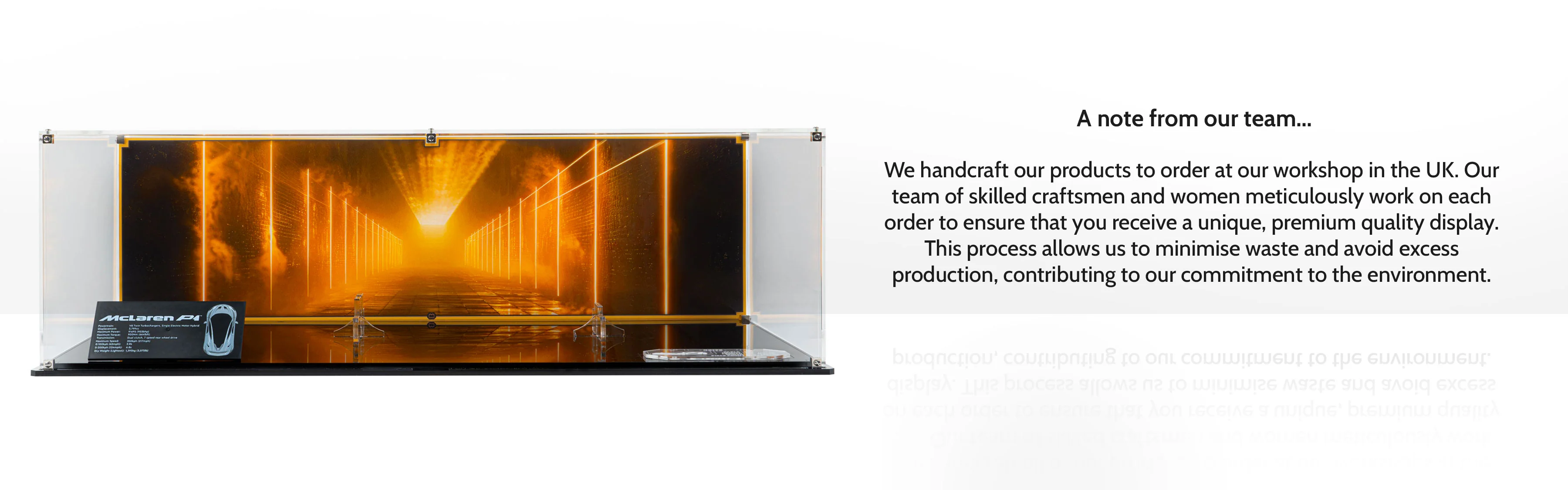 Wall Mounted Display for LEGO® Technic™ McLaren P1™ (42172) - Image 16