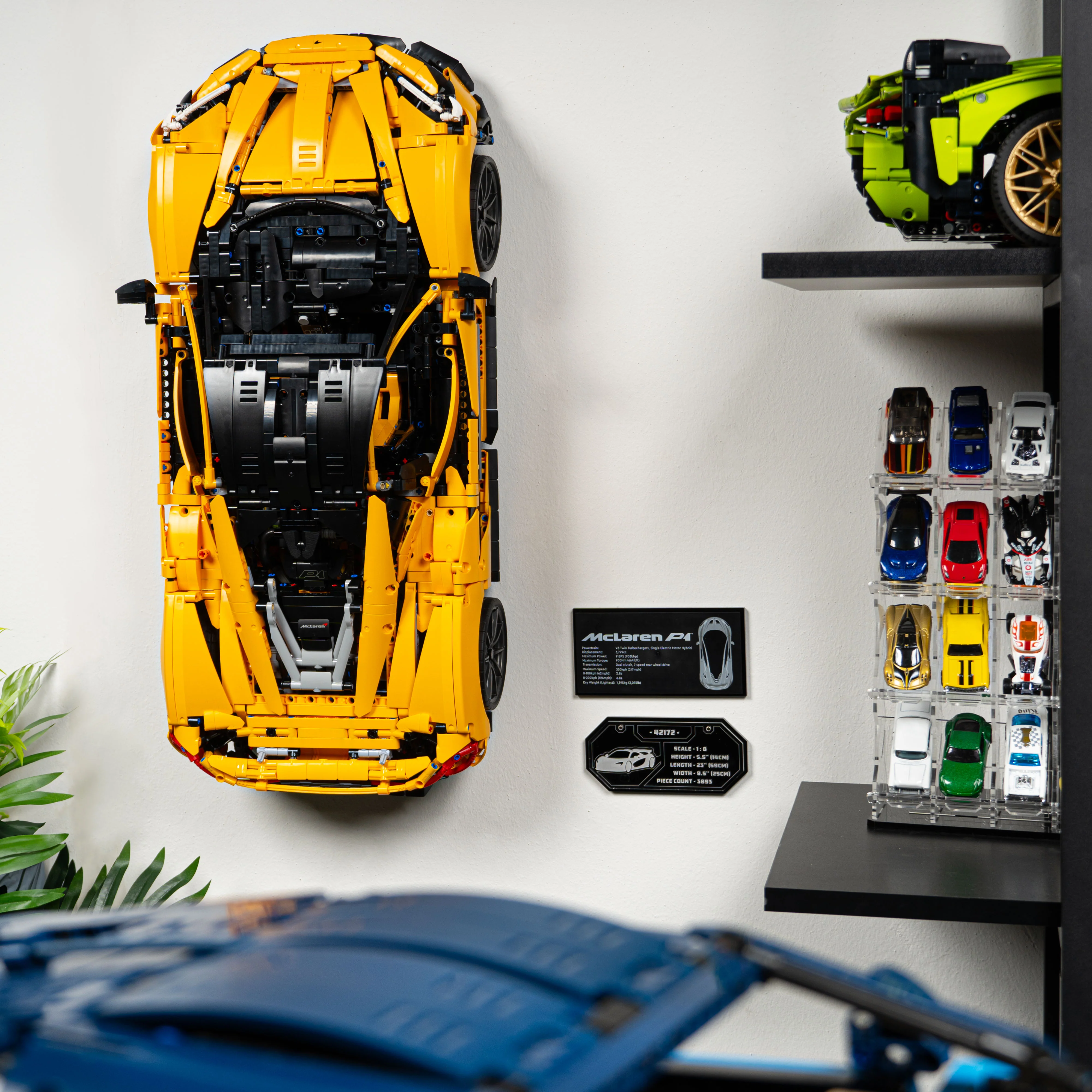 Wall Mounted Display for LEGO® Technic™ McLaren P1™ (42172) - Image 18
