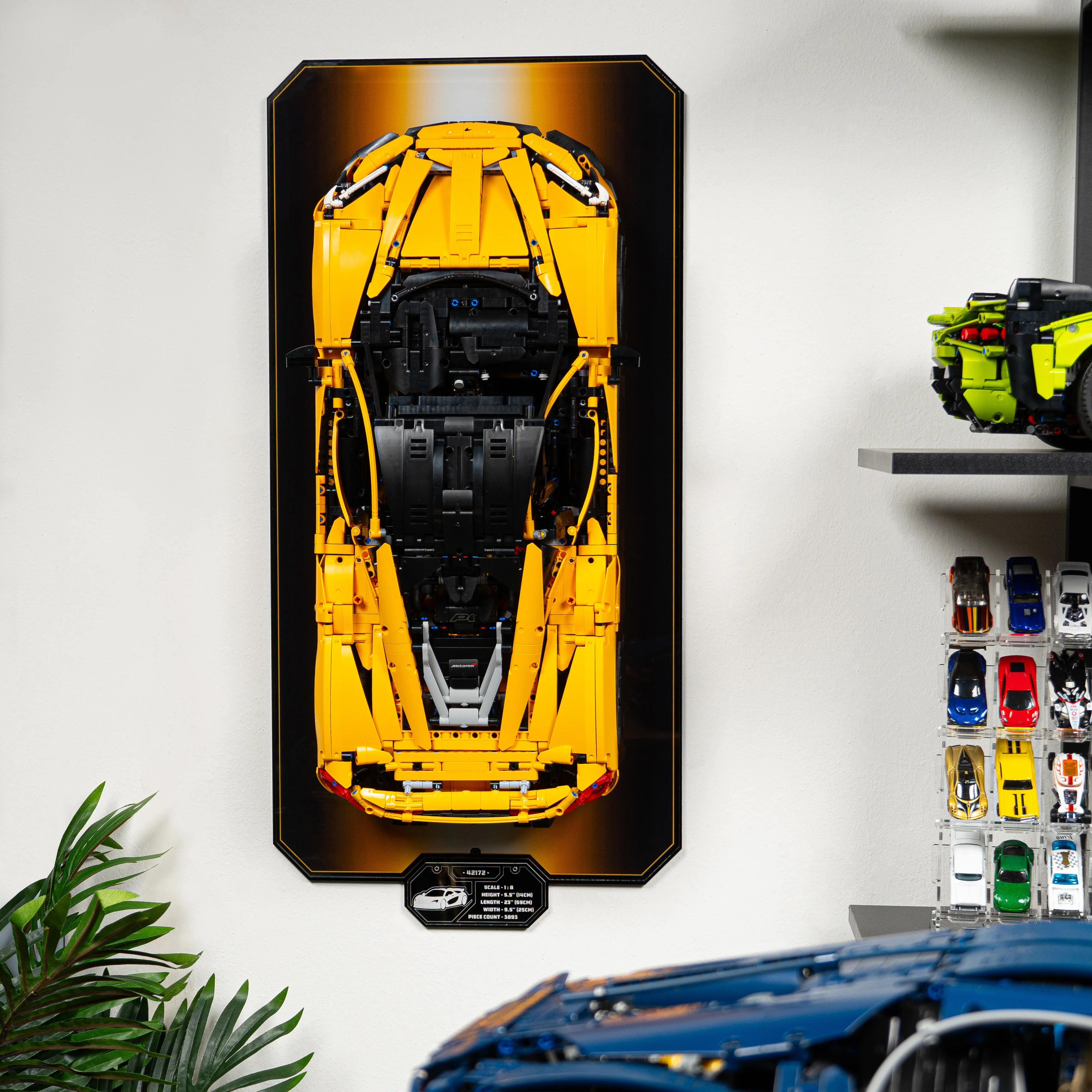 Wall Mounted Display for LEGO® Technic™ McLaren P1™ (42172) - Image 22