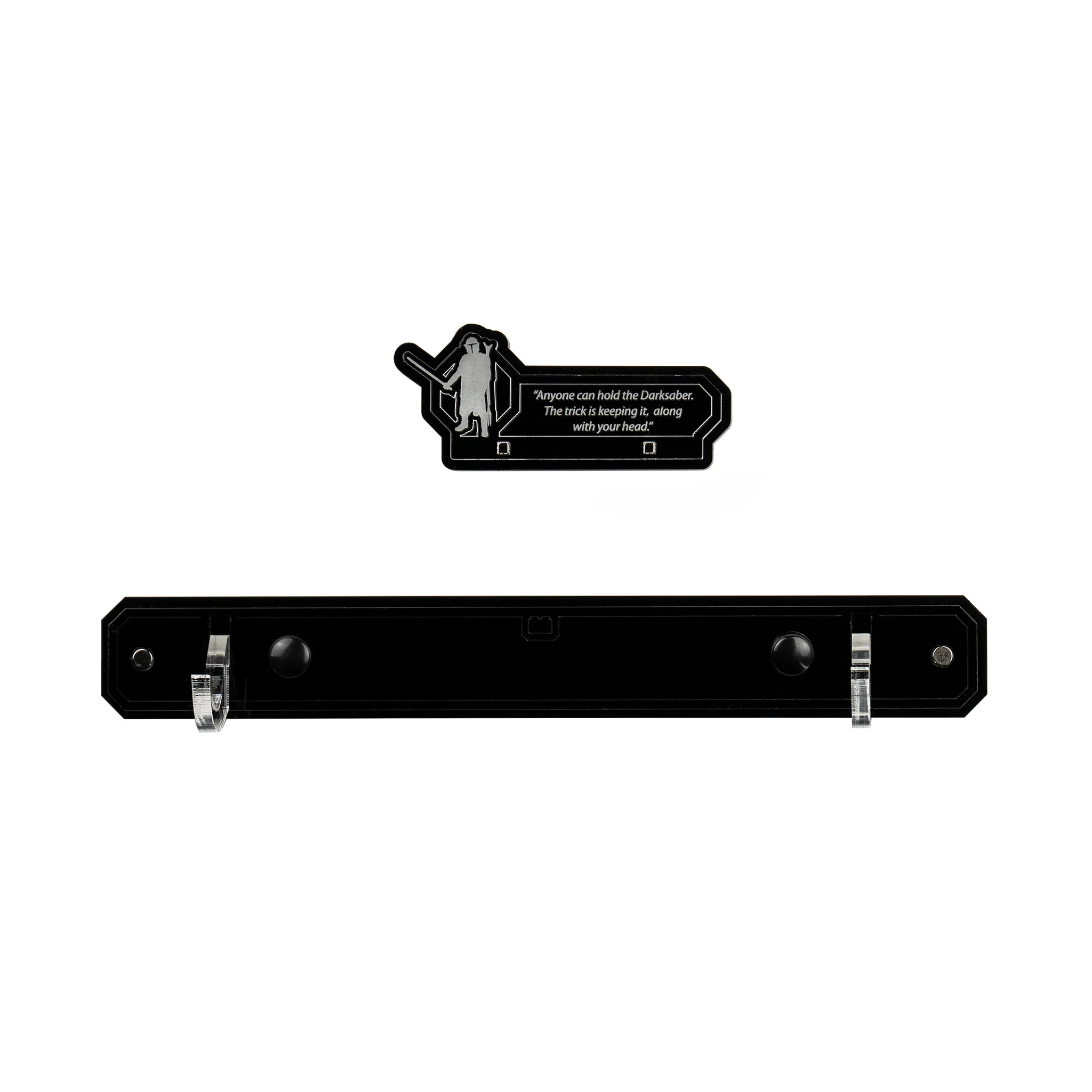 Wall Mounted Display Stand for Star Wars™ Black Series Mandalorian Darksaber - Image 3