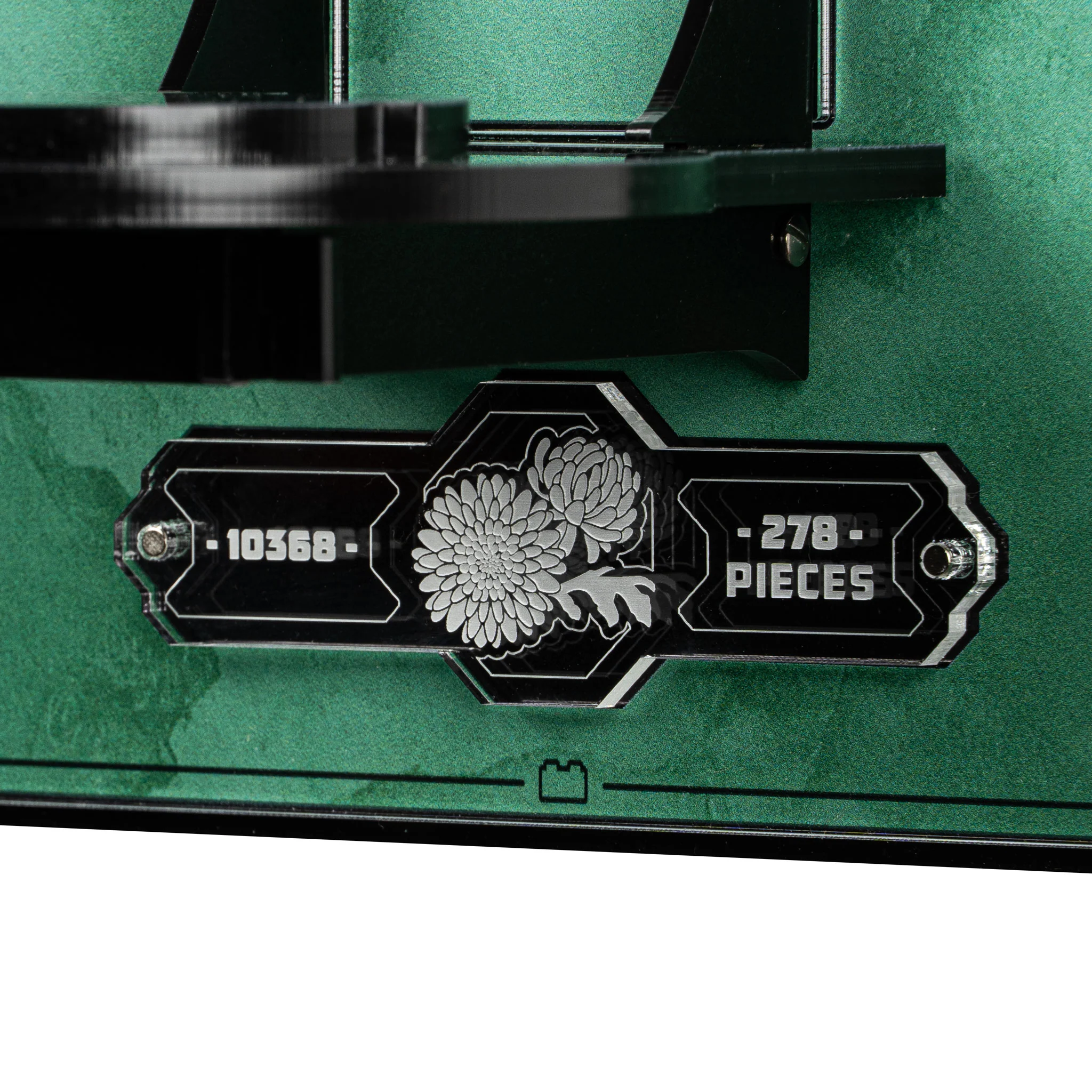 Wall Mounted Display Stand for LEGO® Botanicals Chrysanthemum (10368) - Image 12