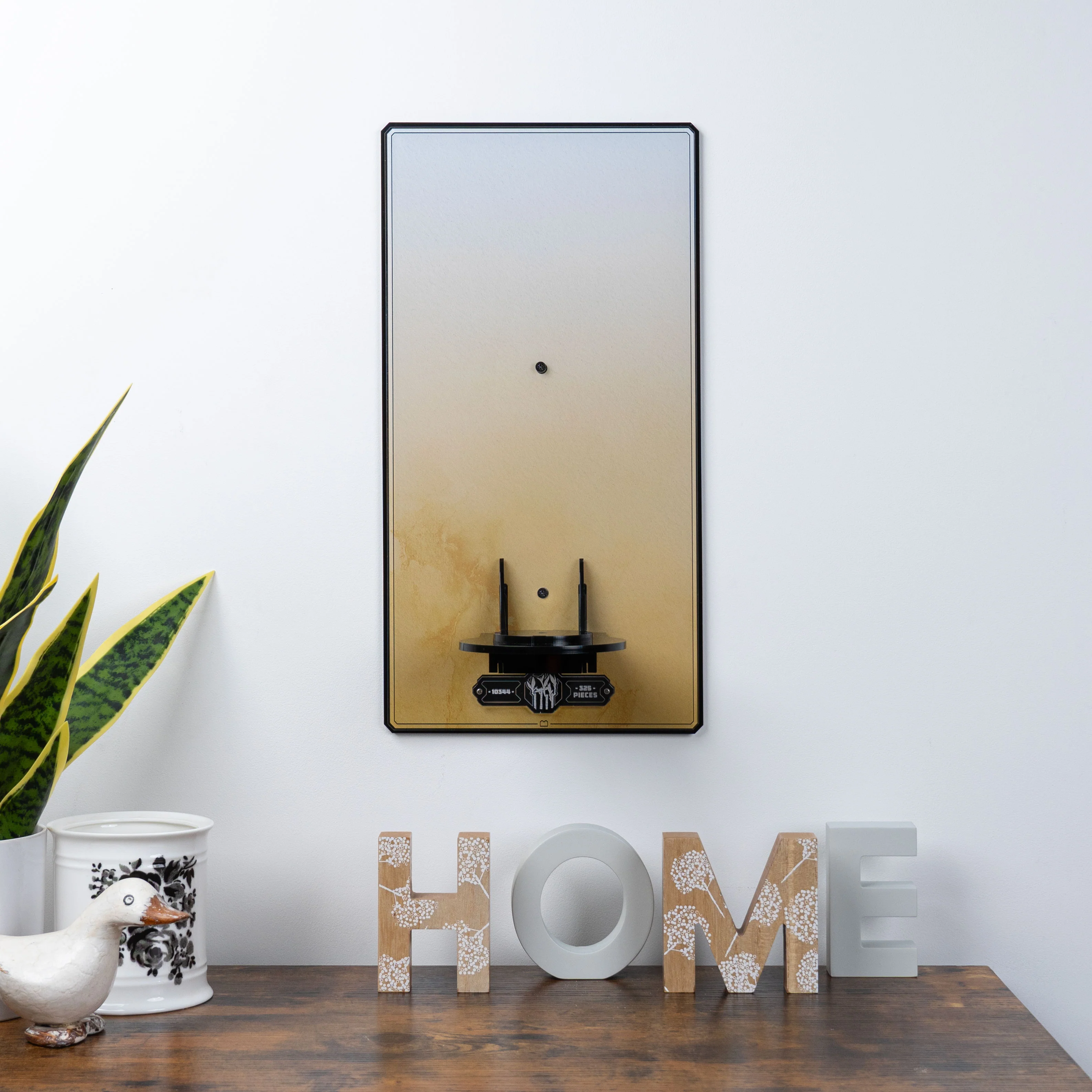 Wall Mounted Display Stand for LEGO® Botanicals Lucky Bamboo (10344) - Image 3