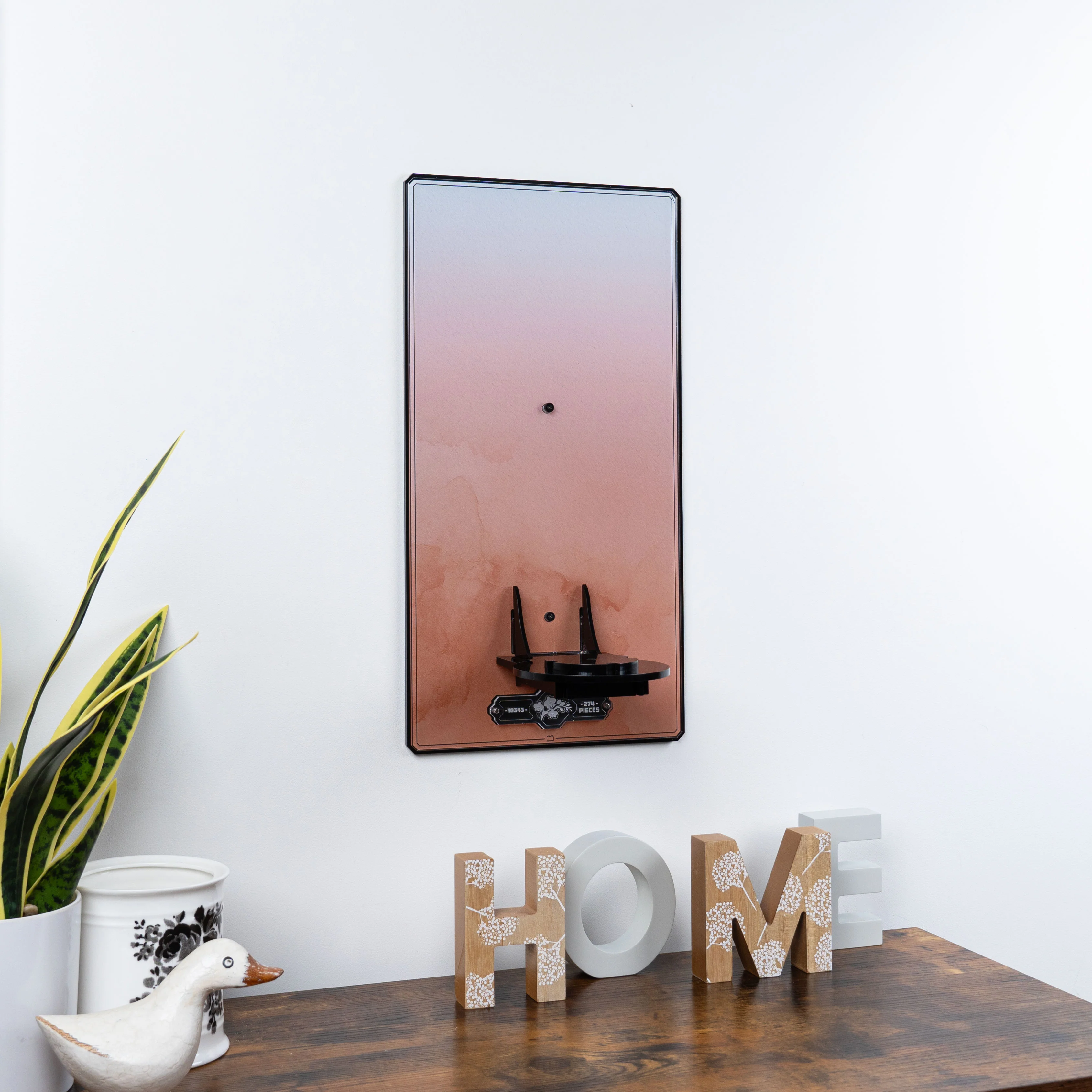 Wall Mounted Display Stand for LEGO® Botanicals Mini Orchid (10343) - Image 4