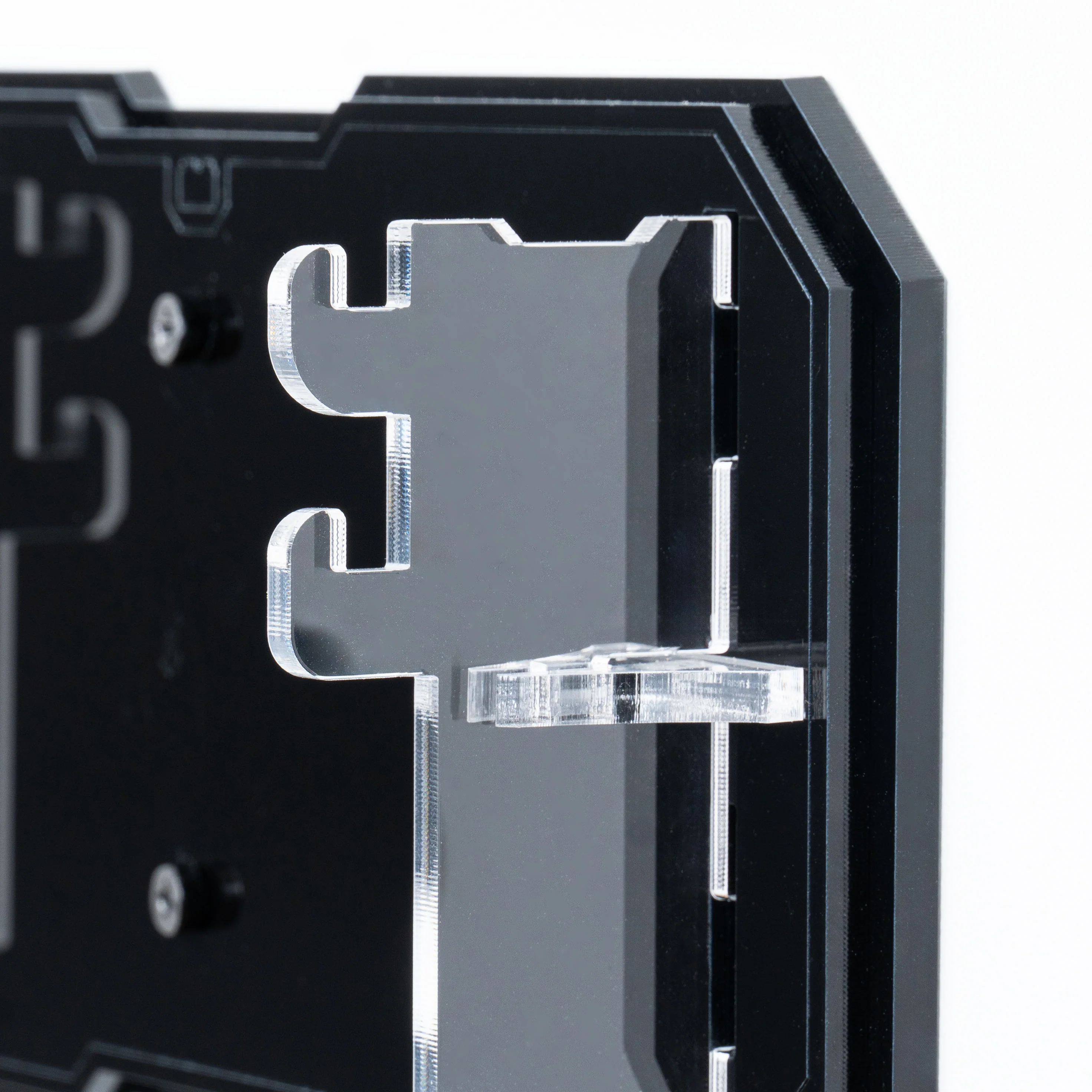 Wall Mounted Display Stand for LEGO® Icons: Blacktron Renegade (10355) - Image 7