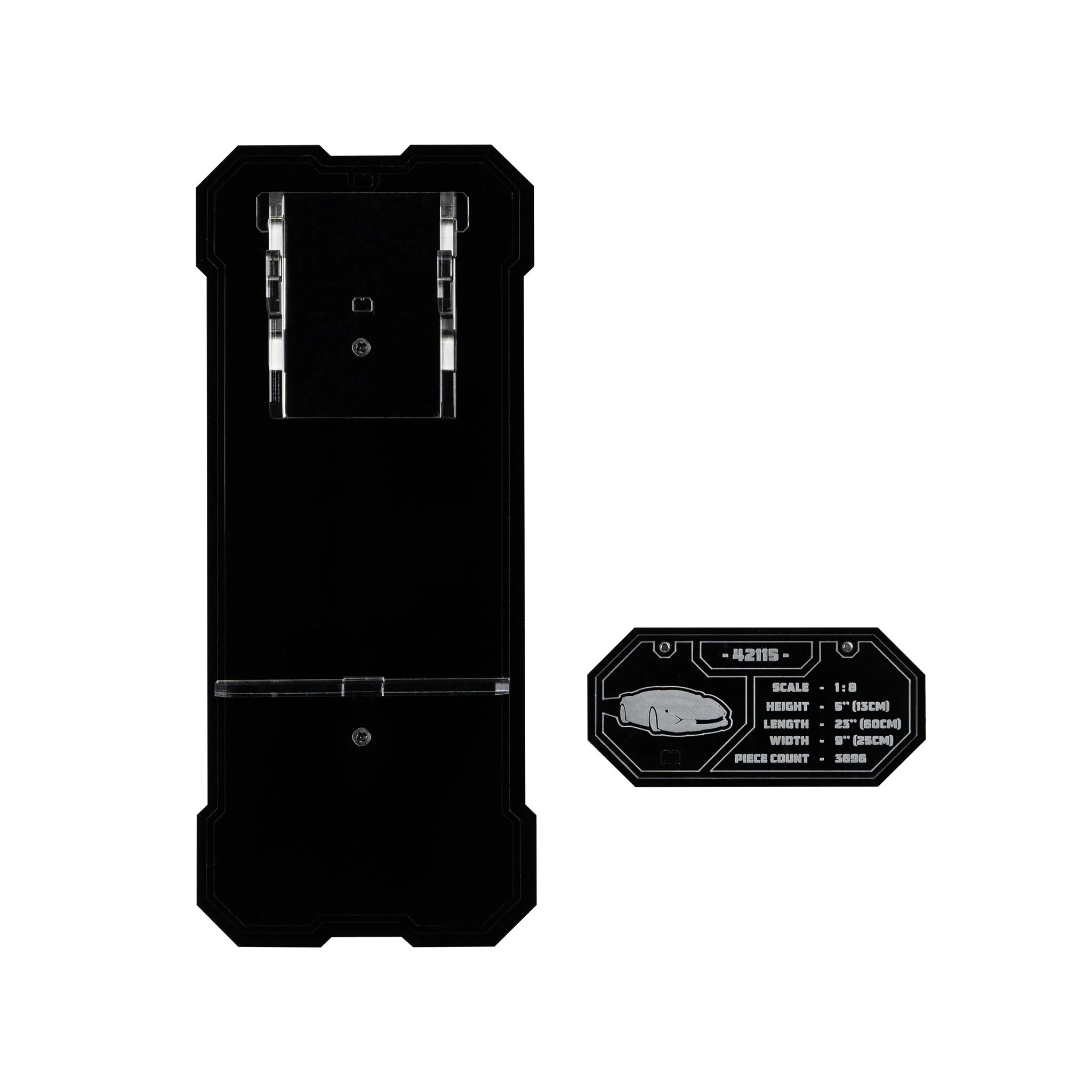 Wall Mounted Display Stand for LEGO® Technic™ Lamborghini Sián (42115) - Image 8