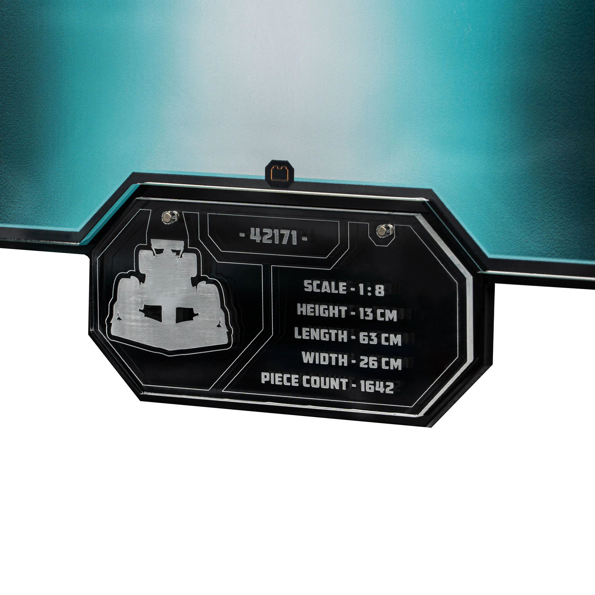 Wall Mounted Display Stand for LEGO® Technic™ Mercedes-AMG F1 W14 E (42171) - Image 4