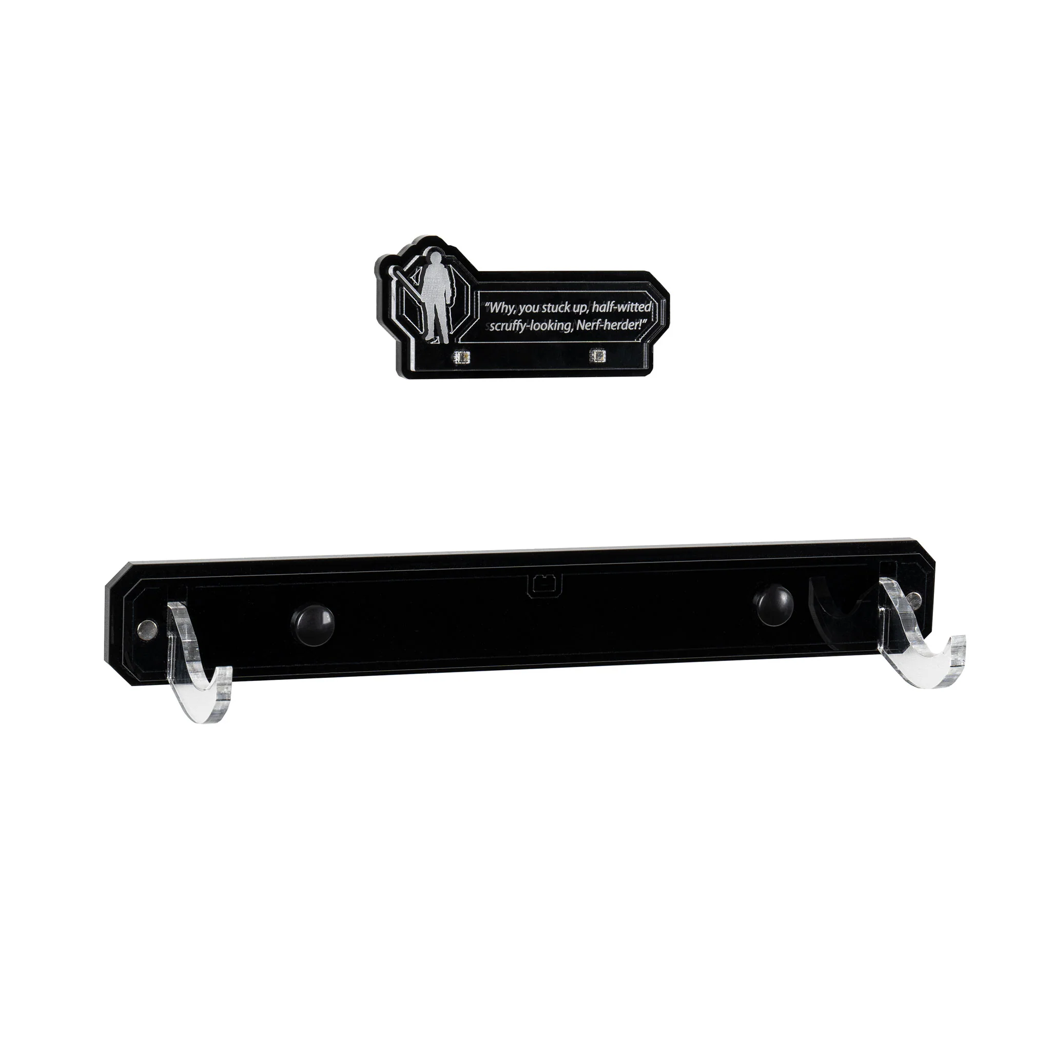 Wall Mounted Display Stand for Star Wars™ Black Series Leia Organa Lightsaber - Image 3