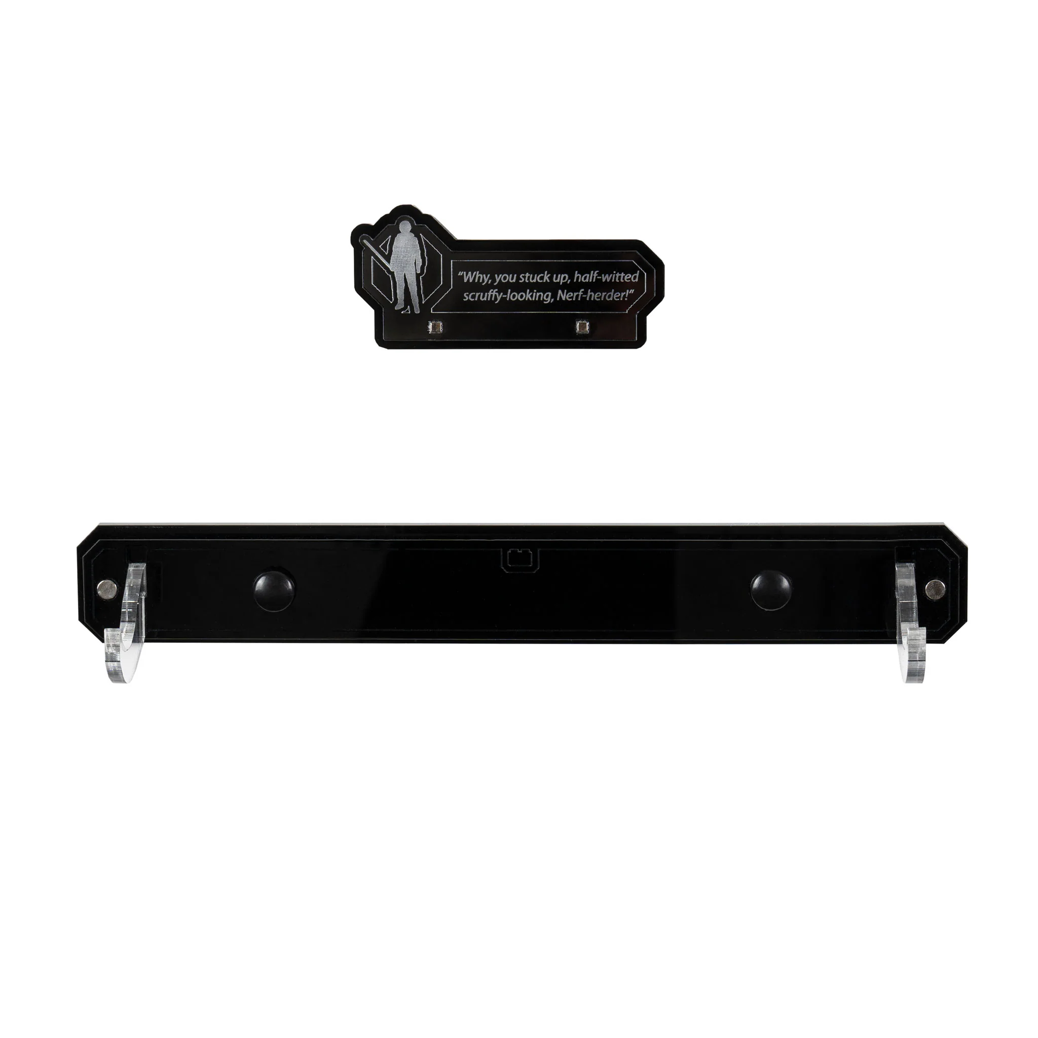Wall Mounted Display Stand for Star Wars™ Black Series Leia Organa Lightsaber - Image 4