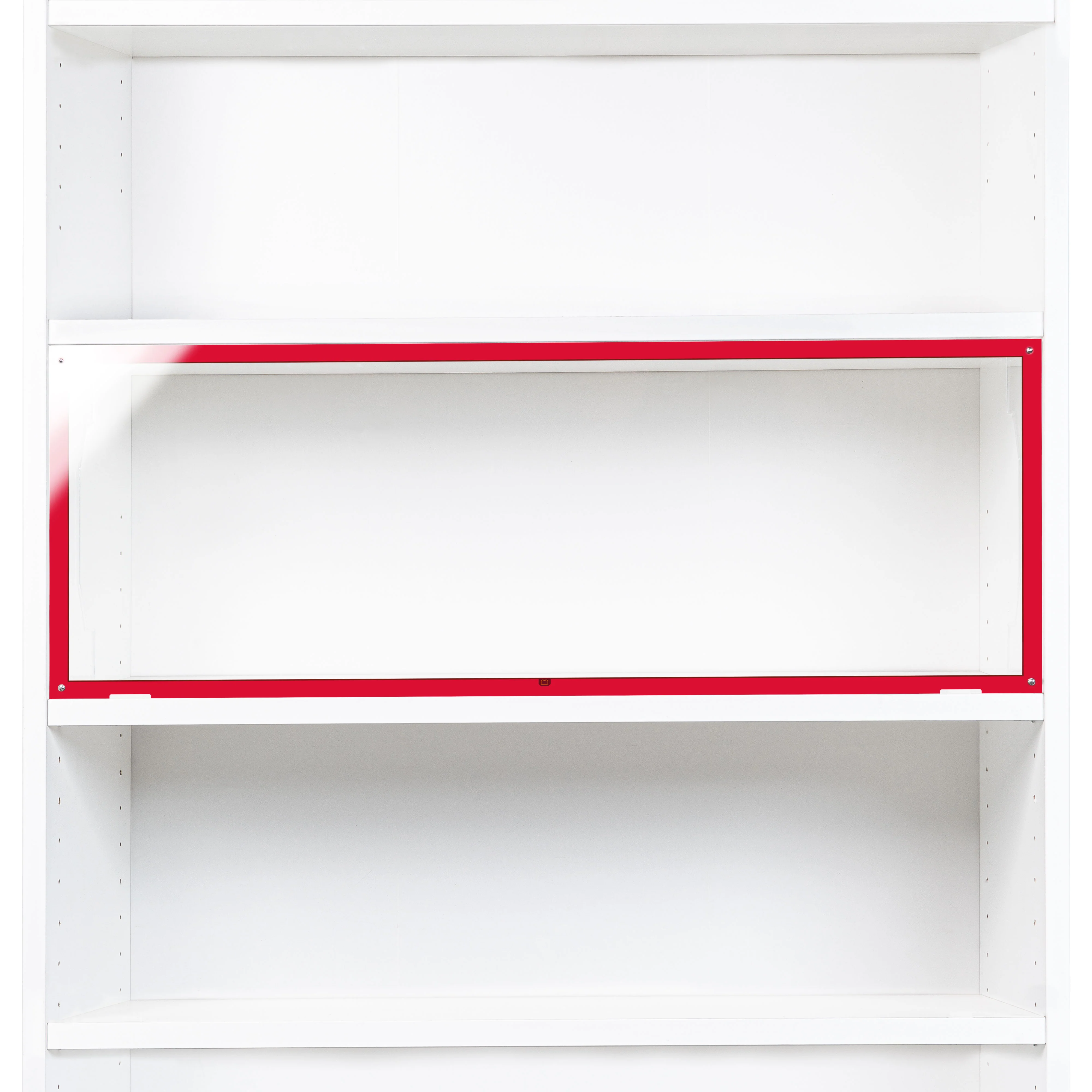 Window Display Solution for IKEA® BILLY Bookcase (80cm Wide) - Red - Image 3