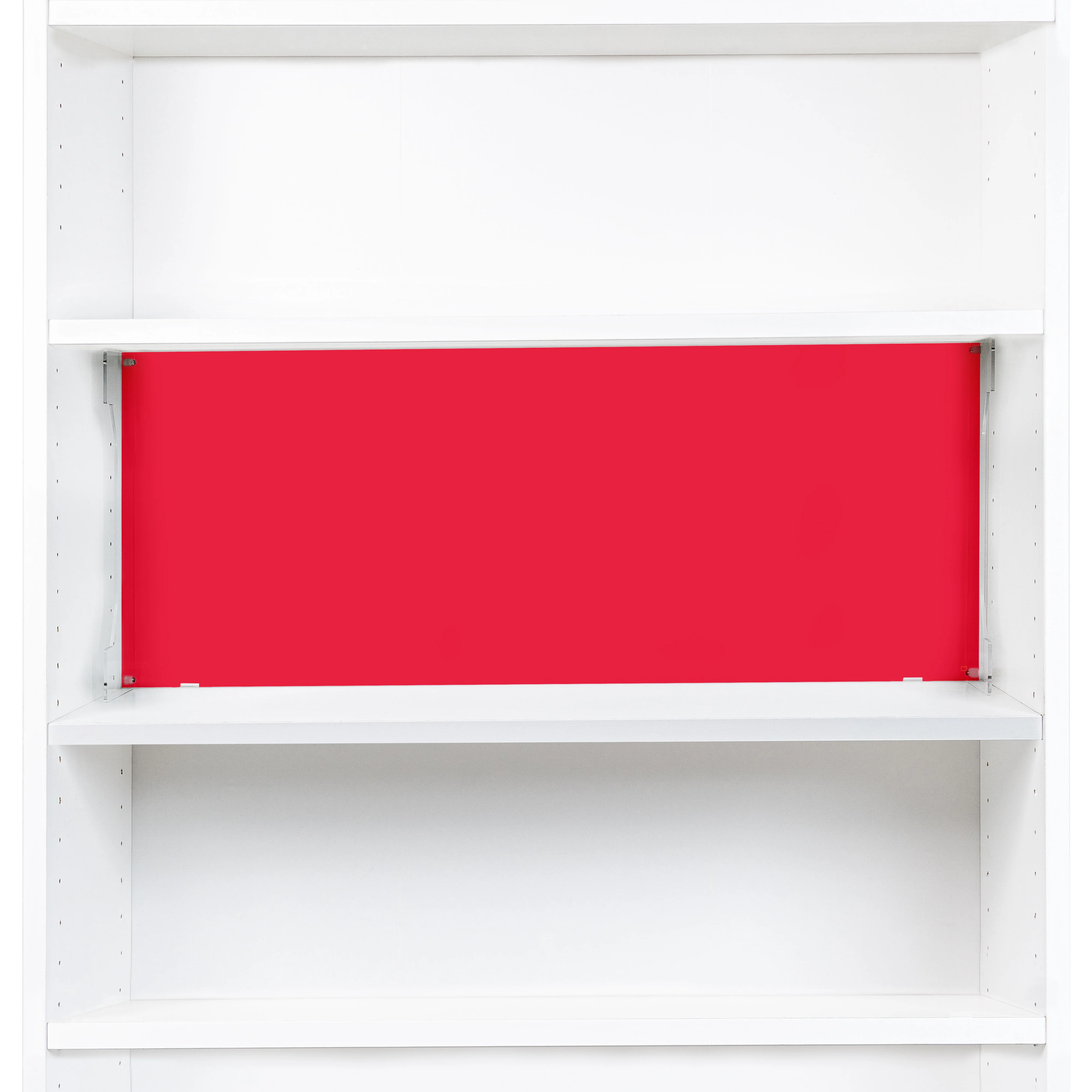 Window Display Solution for IKEA® BILLY Bookcase (80cm Wide) - Red - Image 4